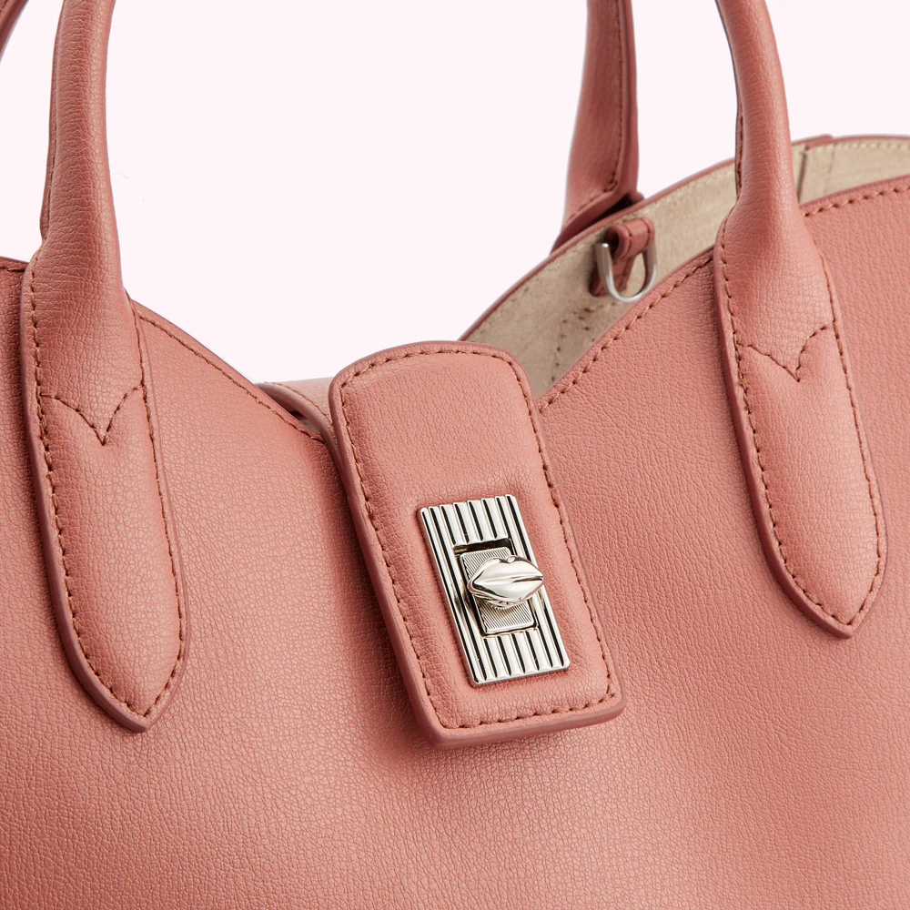 AGATE LIP TURNLOCK LUELLA TOTE BAG - Image 4