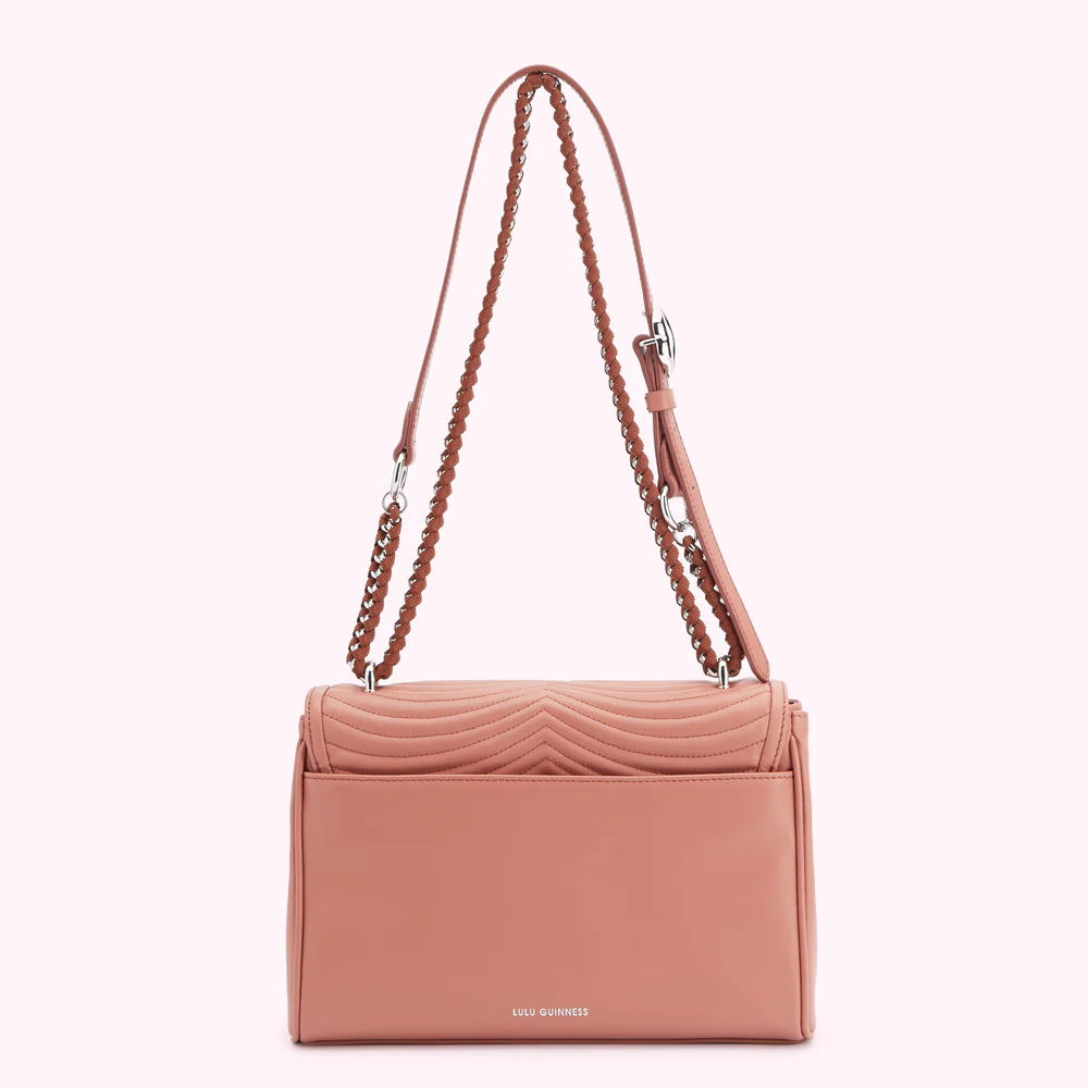 AGATE LIP RIPPLE QUILTED LEATHER BROOKE CROSSBODY BAG - Image 2