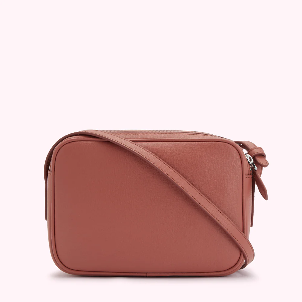 AGATE NEUTRAL LEATHER COLE CROSSBODY BAG - Image 2
