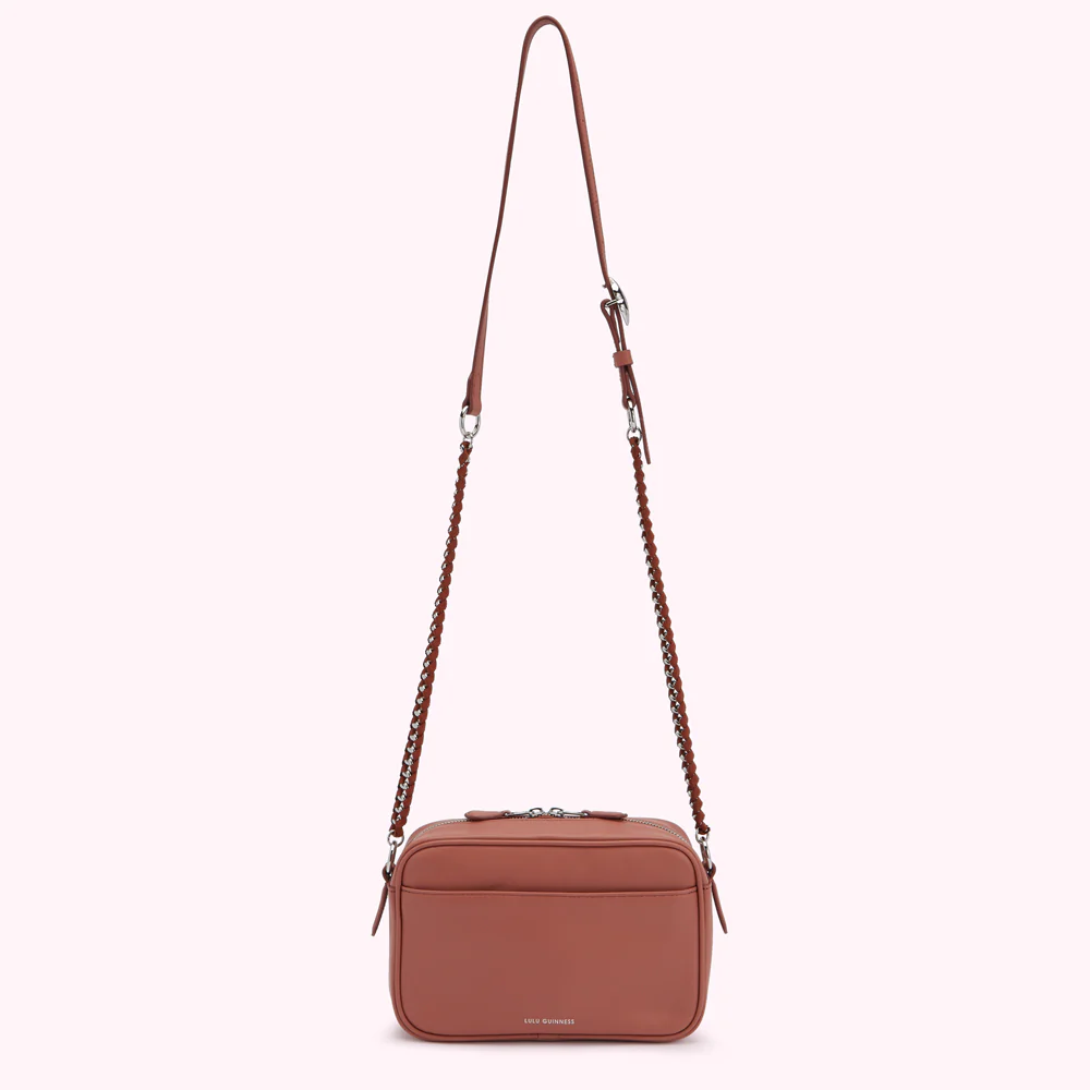 AGATE LIP RIPPLE QUILTED LEATHER BELLA CROSSBODY BAG - Image 3
