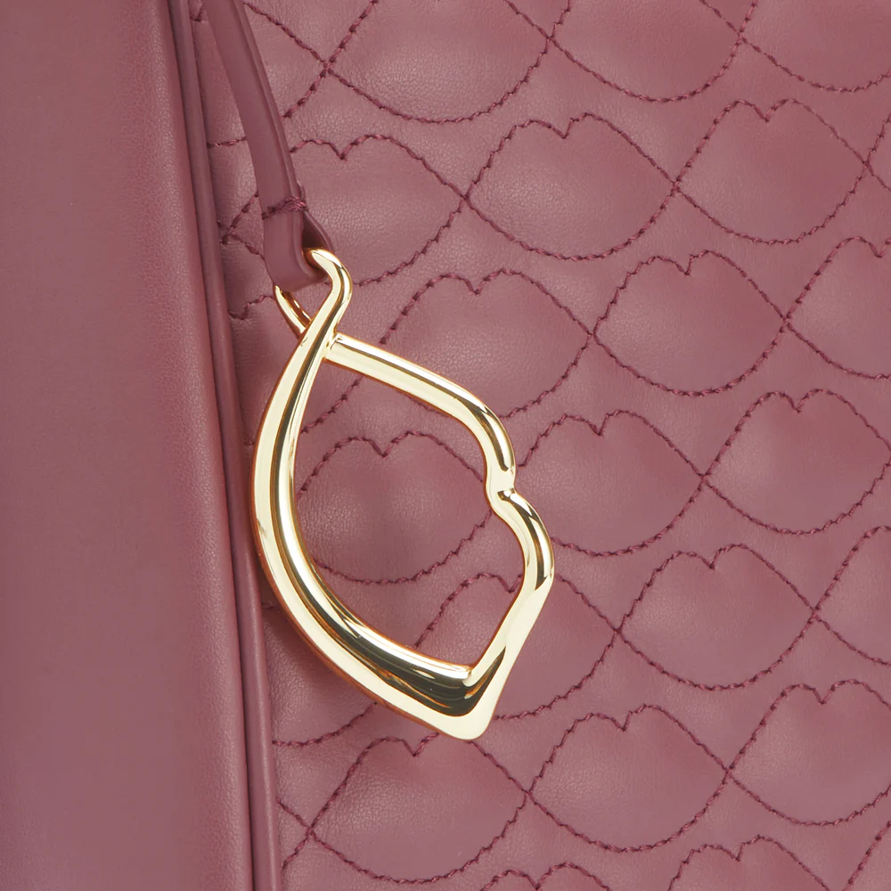 ASTER MEDIUM QUILTED LIP LEATHER CALLIE CROSSBODY BAG - Image 5