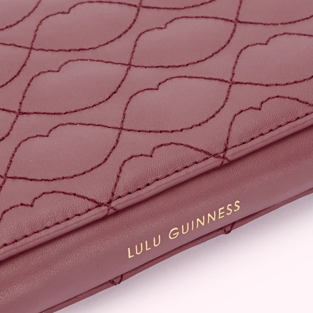 ASTER LIP QUILTED LEATHER TANSY WALLET - Image 4