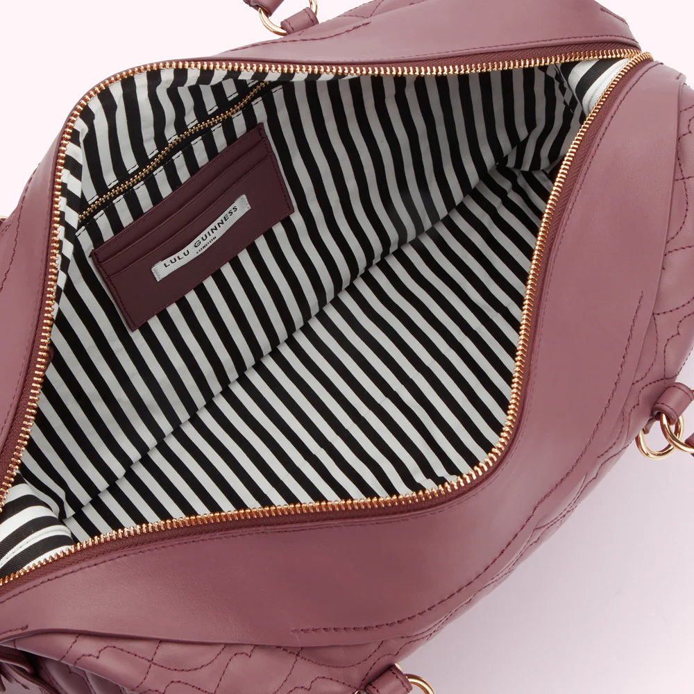 ASTER QUILTED LIP TAYLOR LEATHER HANDBAG - Image 5