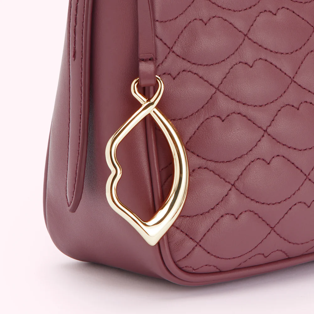 ASTER SMALL QUILTED LIP LEATHER CALLIE CROSSBODY BAG - Image 5