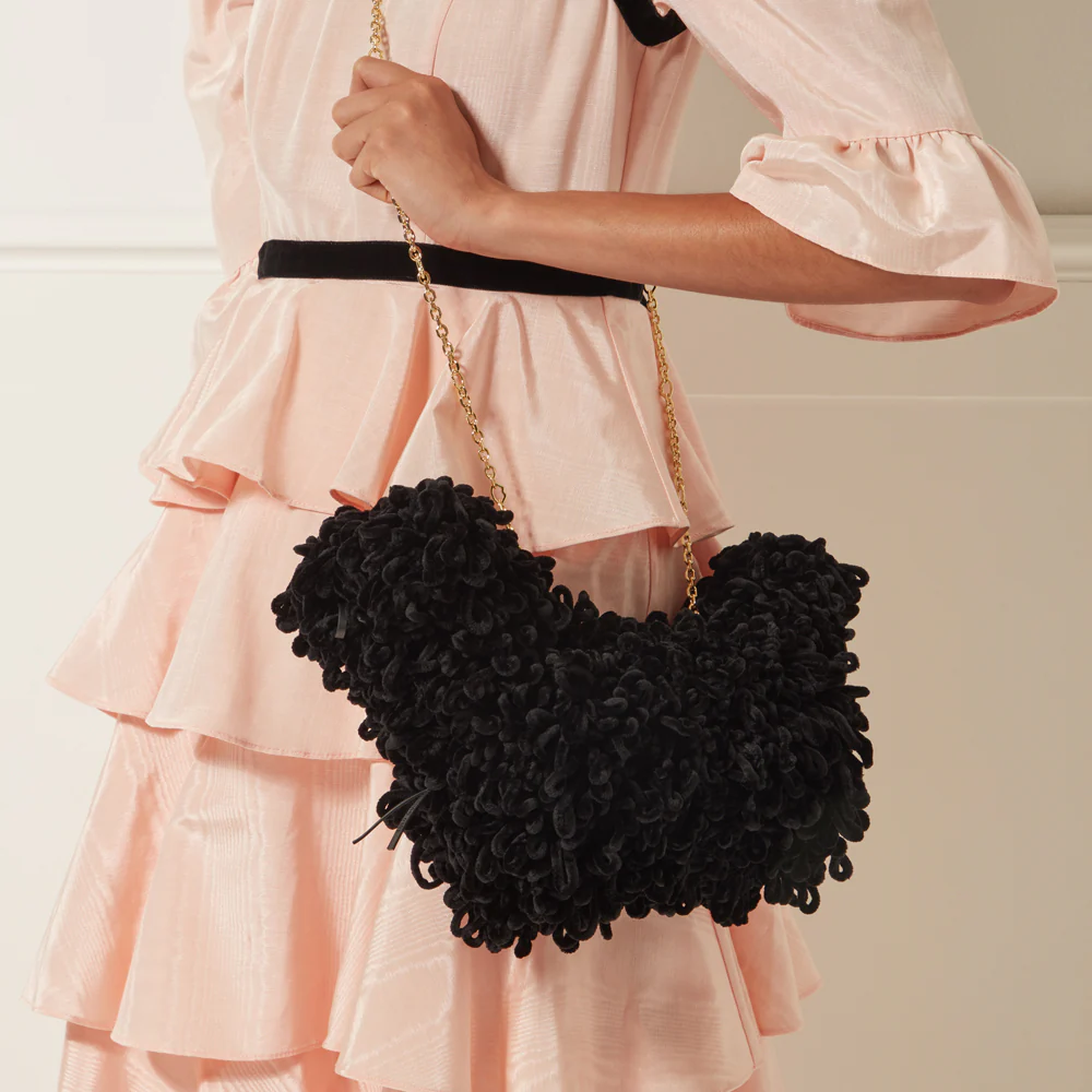 BLACK COLLECTIBLE DOOGLE DOG HANDBAG - Image 10