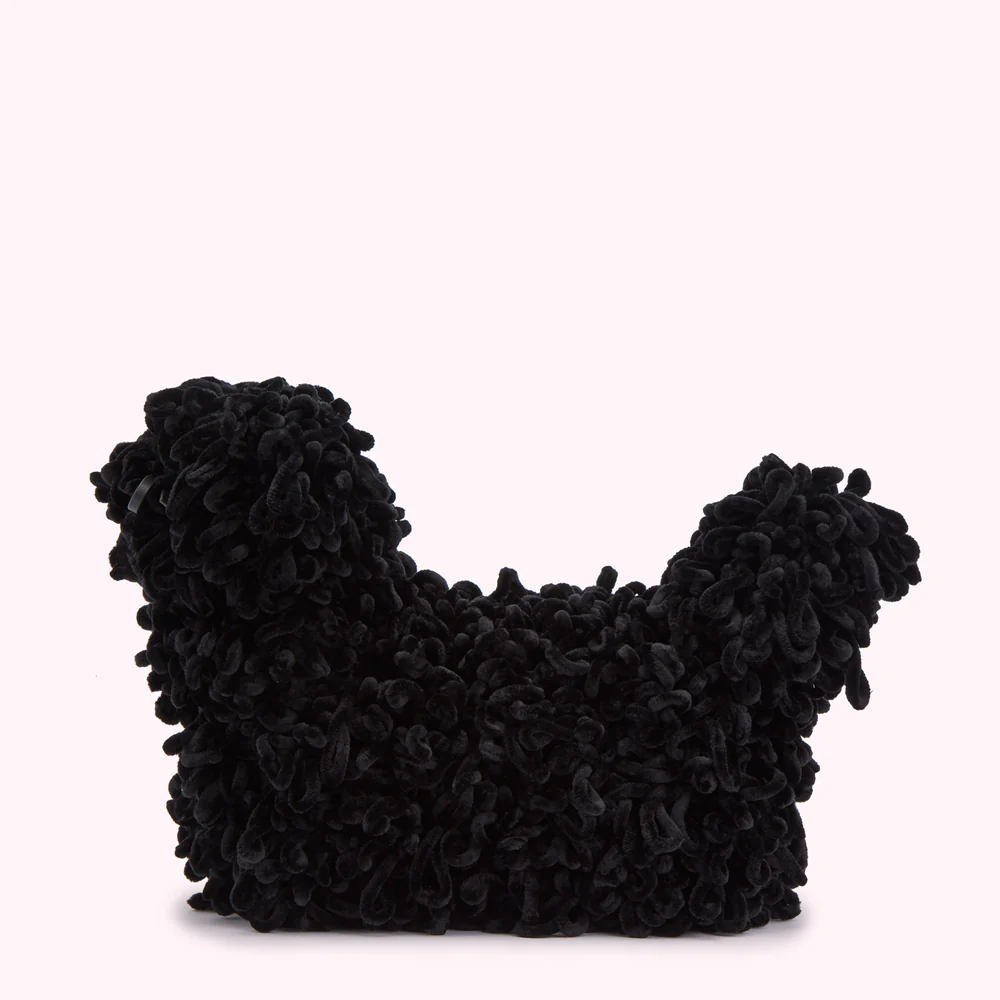 BLACK COLLECTIBLE DOOGLE DOG HANDBAG - Image 2