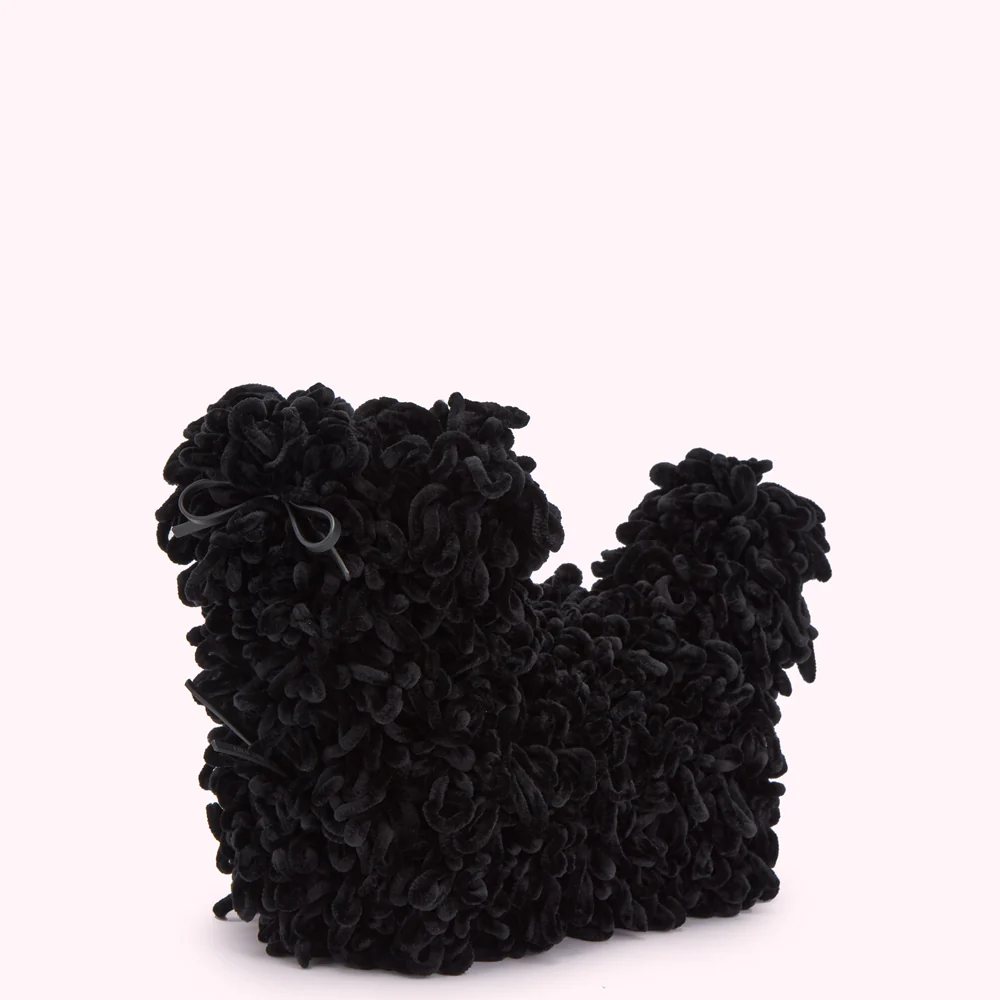 BLACK COLLECTIBLE DOOGLE DOG HANDBAG - Image 3