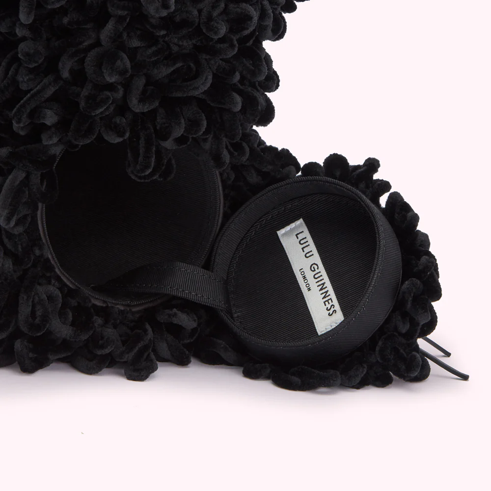 BLACK COLLECTIBLE DOOGLE DOG HANDBAG - Image 4