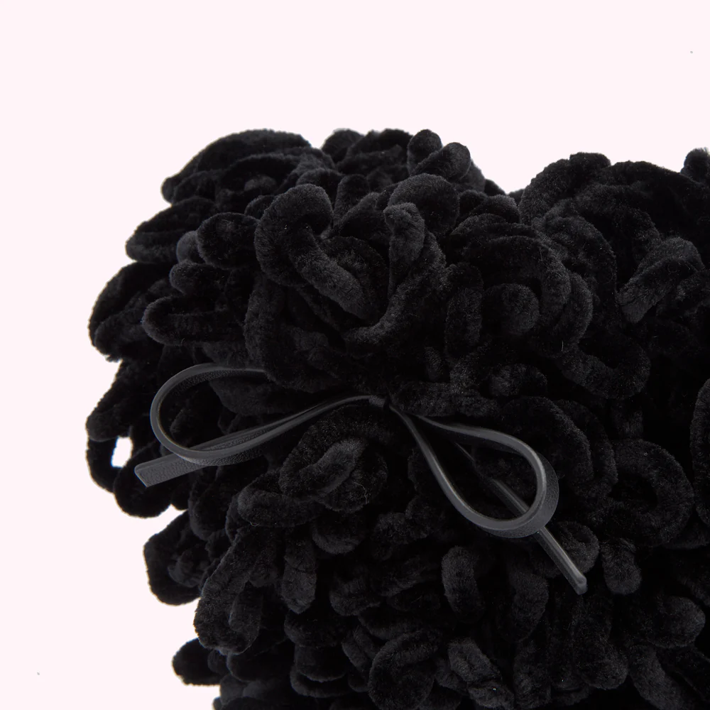 BLACK COLLECTIBLE DOOGLE DOG HANDBAG - Image 6