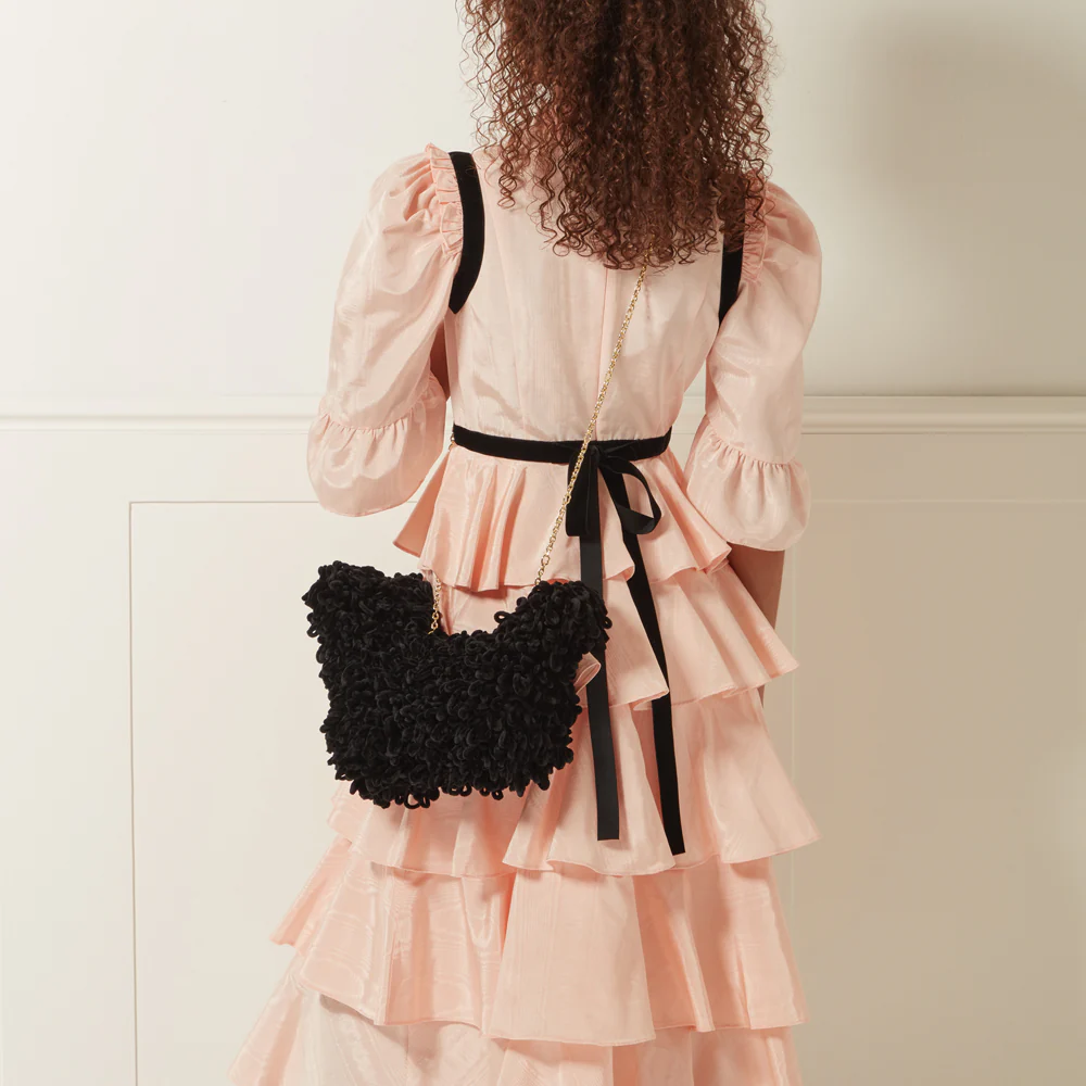 BLACK COLLECTIBLE DOOGLE DOG HANDBAG - Image 8