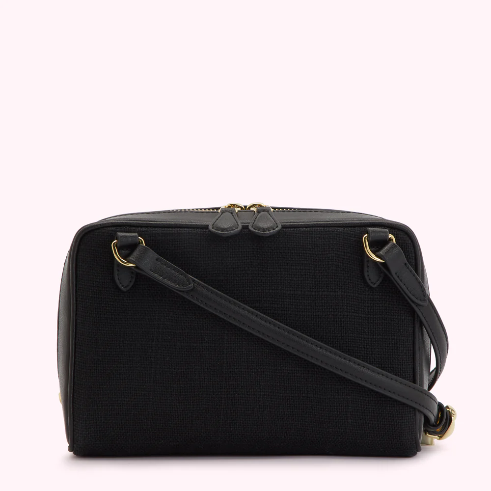 BLACK FLORAL BLOOMS LEXI CROSSBODY BAG - Image 2