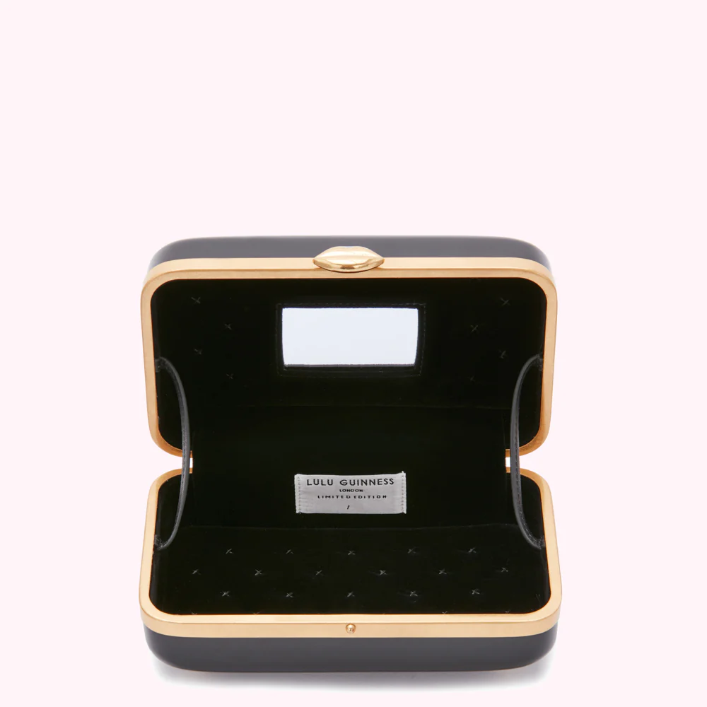 BLACK FONTAINE CLUTCH BAG - Image 3