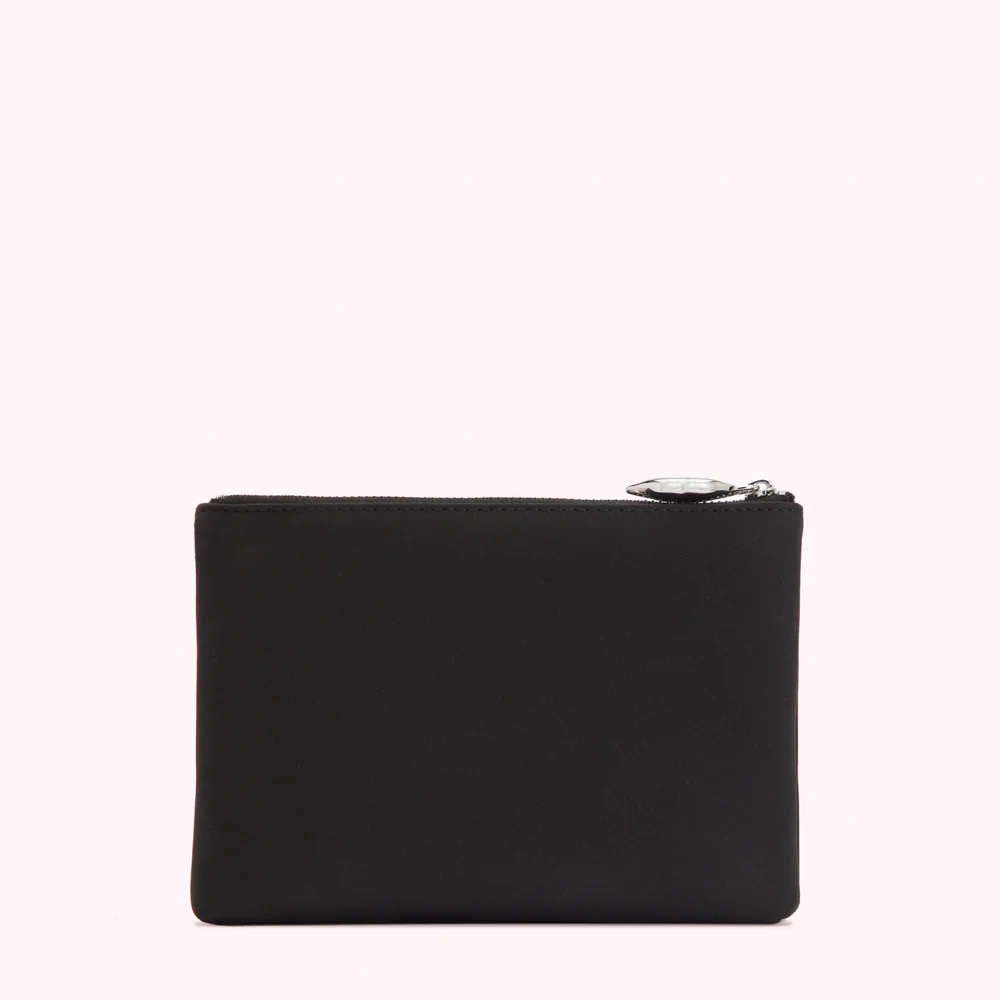 BLACK I LOVE LONDON TOP ZIP POUCH - Image 2