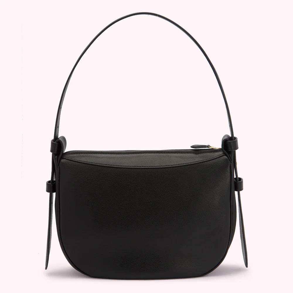 BLACK LEO LIP FLURRY SHOULDER BAG - Image 2