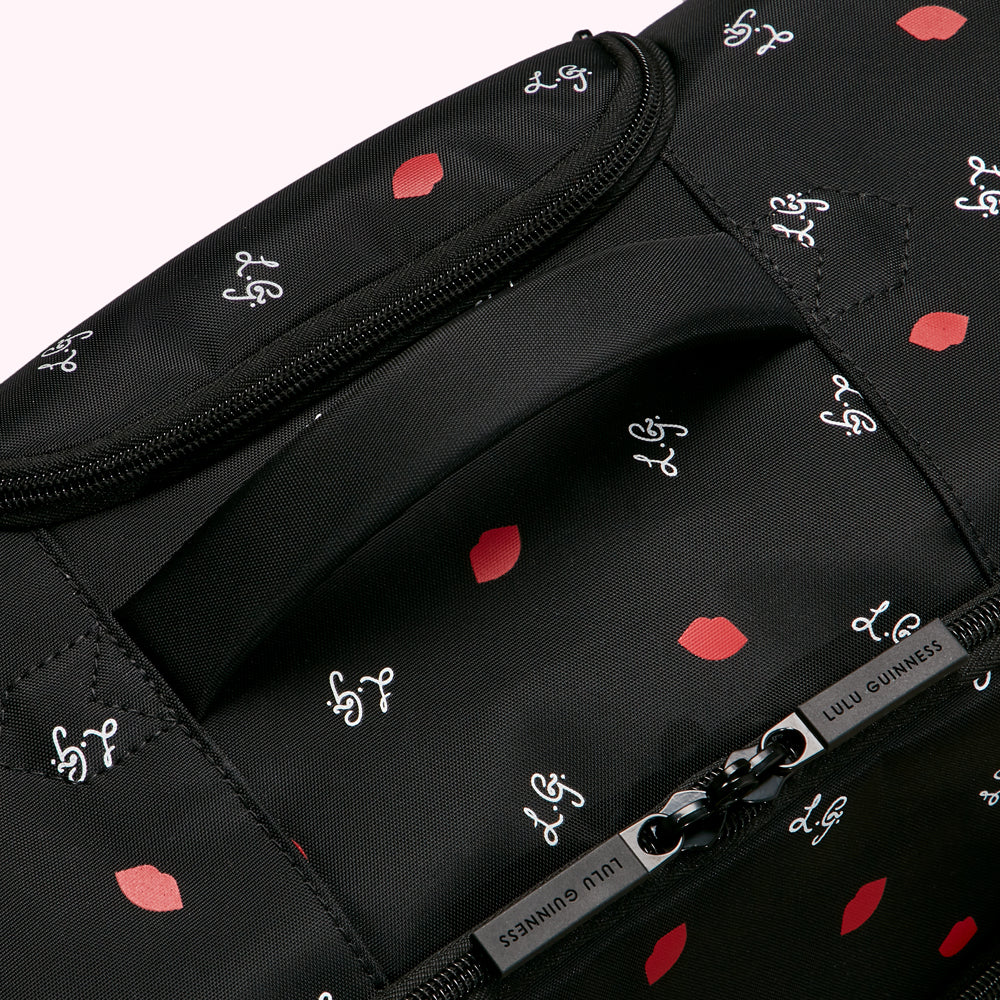 BLACK LG LOGO AND LIPS PRINT FELICITY - Image 5