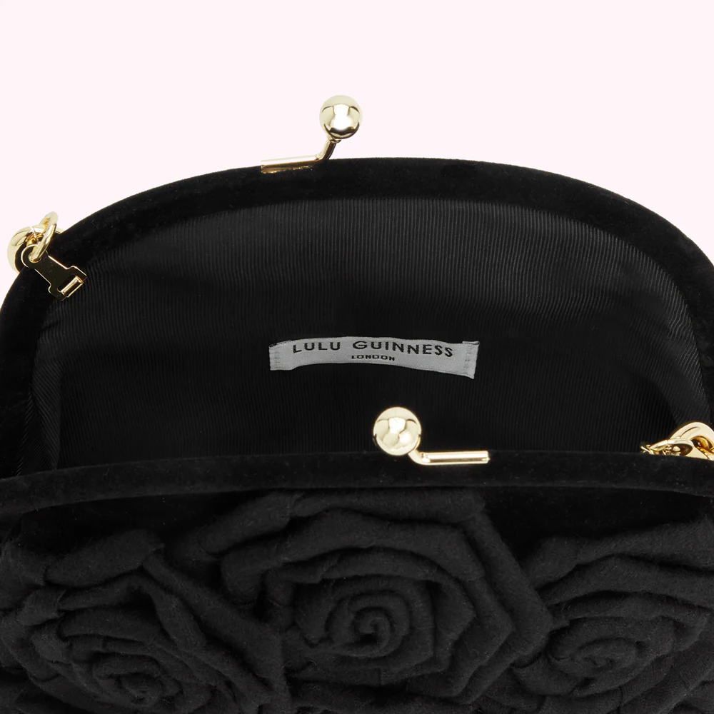 BLACK LIFE IS A BAG OF ROSES ROSIE HANDBAG - Image 7