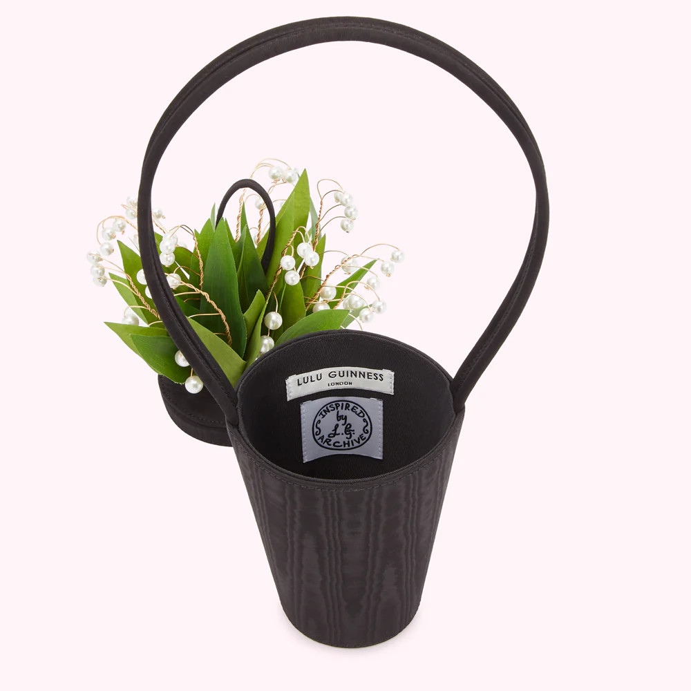 BLACK LILY OF THE VALLEY BAG - Image 4