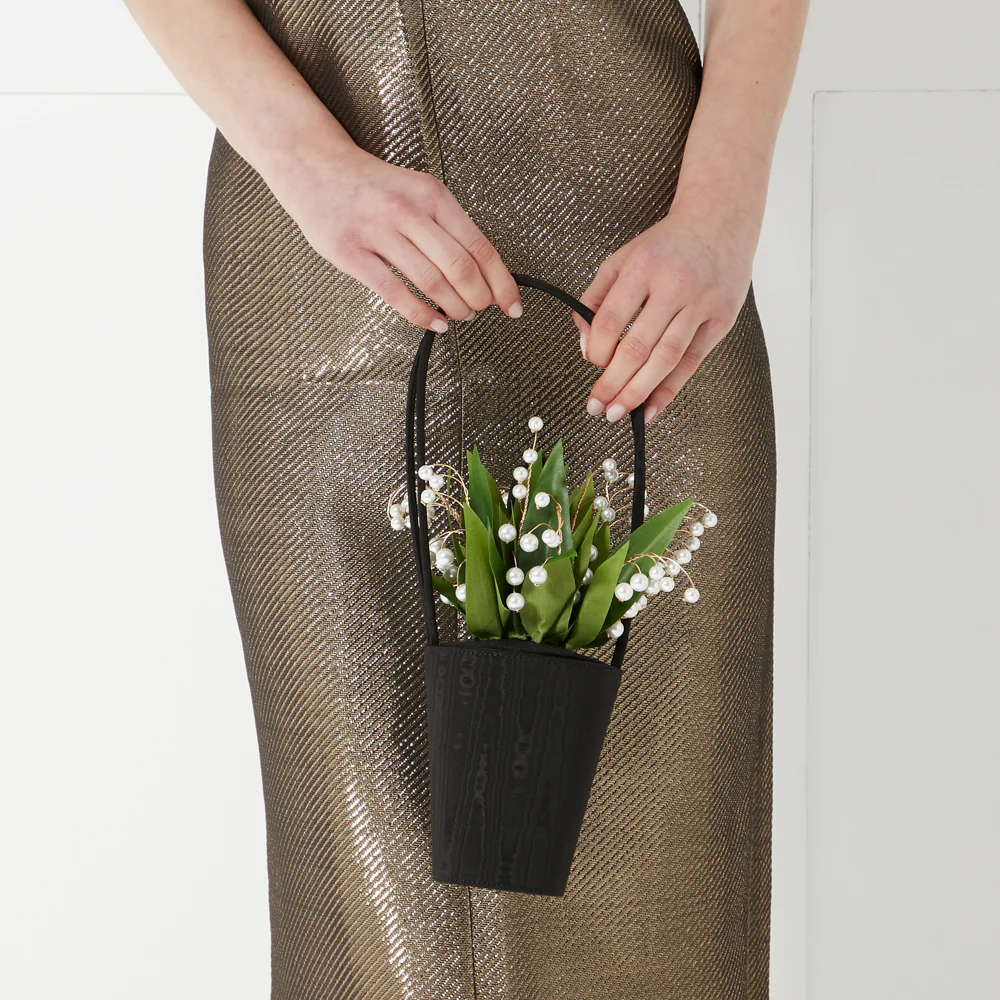 BLACK LILY OF THE VALLEY BAG - Image 7