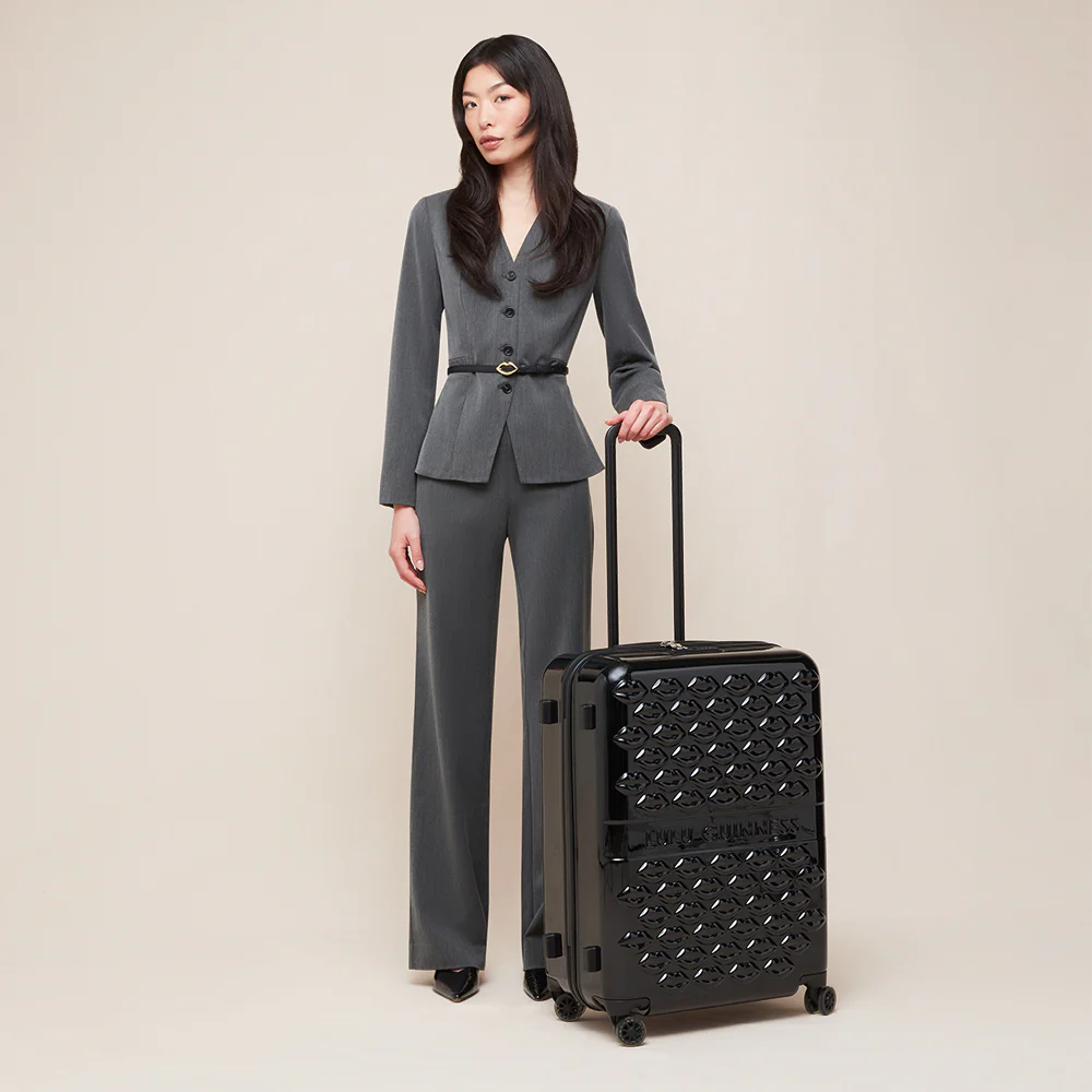 BLACK LIPS MEDIUM SUITCASE - Image 5