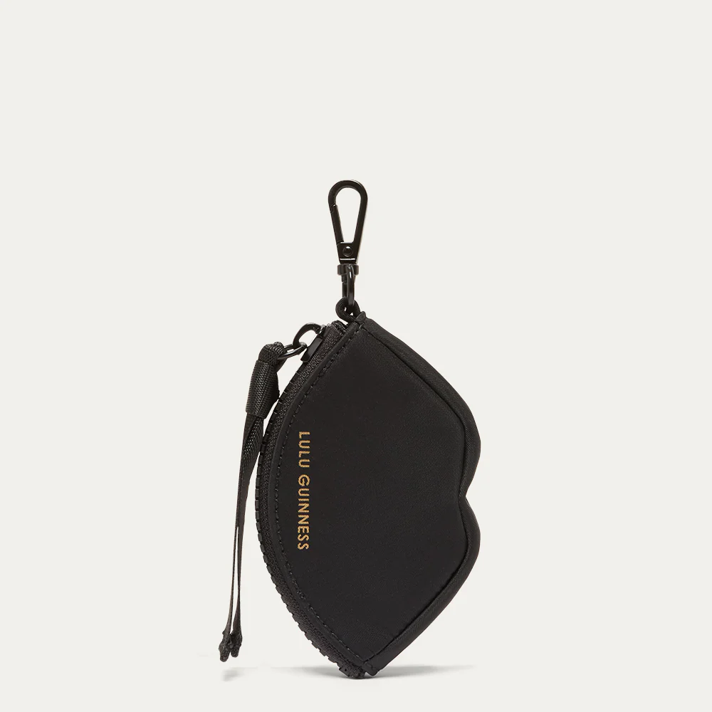 BLACK LULU LIP BOBBIE BAG CHARM - Image 2