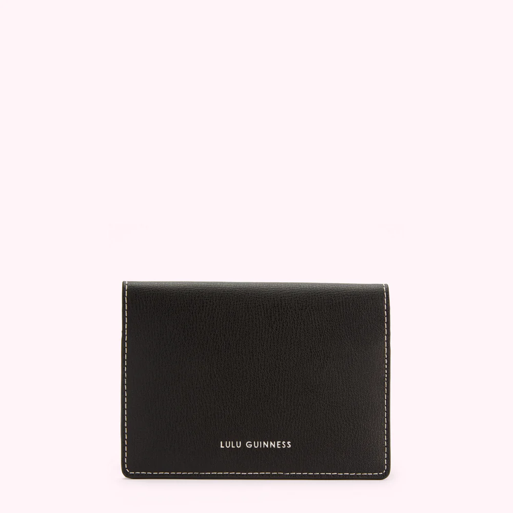 BLACK LULU MAIL ENVELOPE PASSPORT HOLDER - Image 2