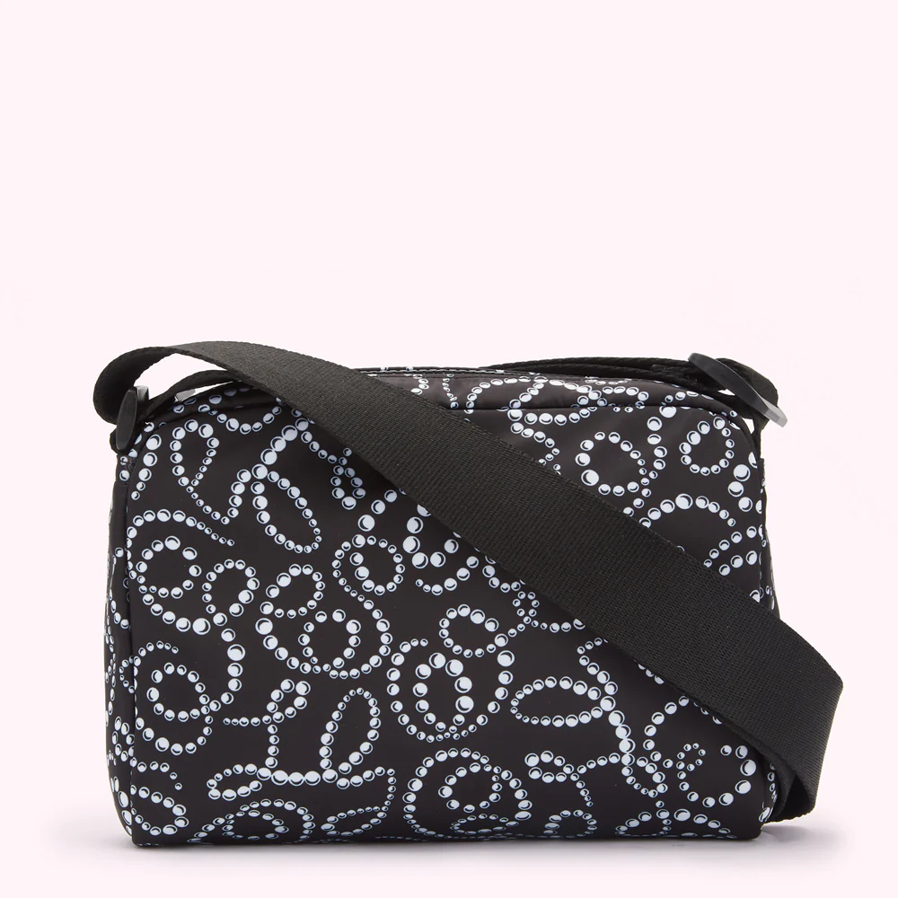 BLACK LULU PEARL BESSIE CROSSBODY BAG - Image 2
