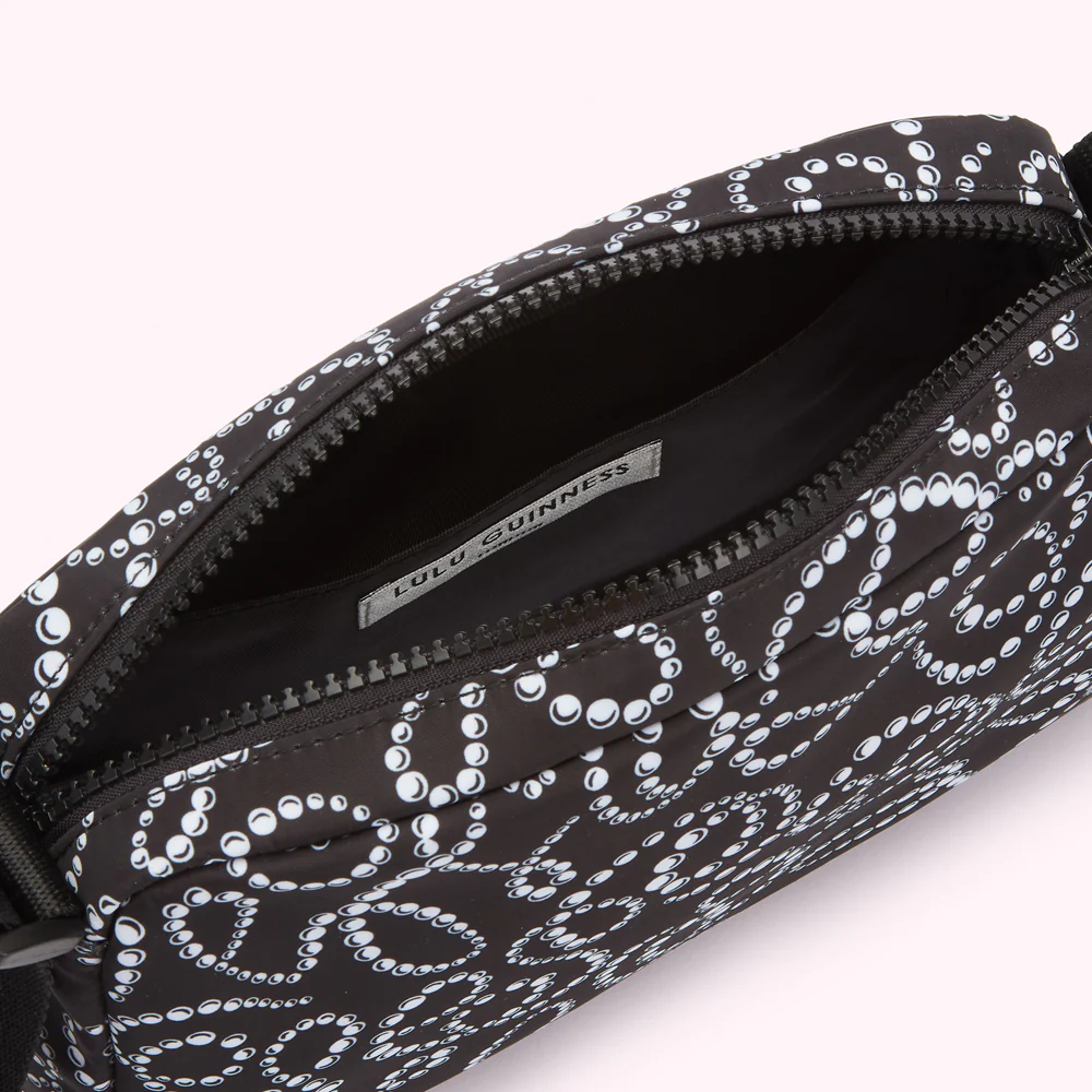 BLACK LULU PEARL BESSIE CROSSBODY BAG - Image 5