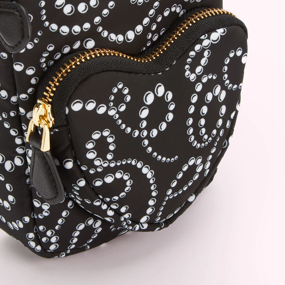 BLACK LULU PEARL DAVIS CROSSBODY BAG - Image 6