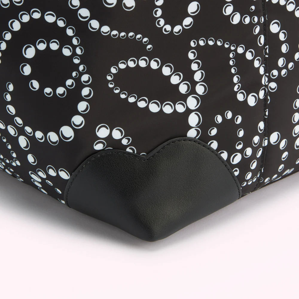 BLACK LULU PEARL PRINT FENELLA HOLDALL - Image 7