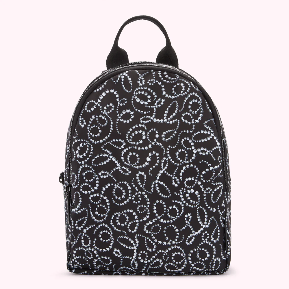 BLACK LULU PEARL SADIE BACKPACK - Image 2