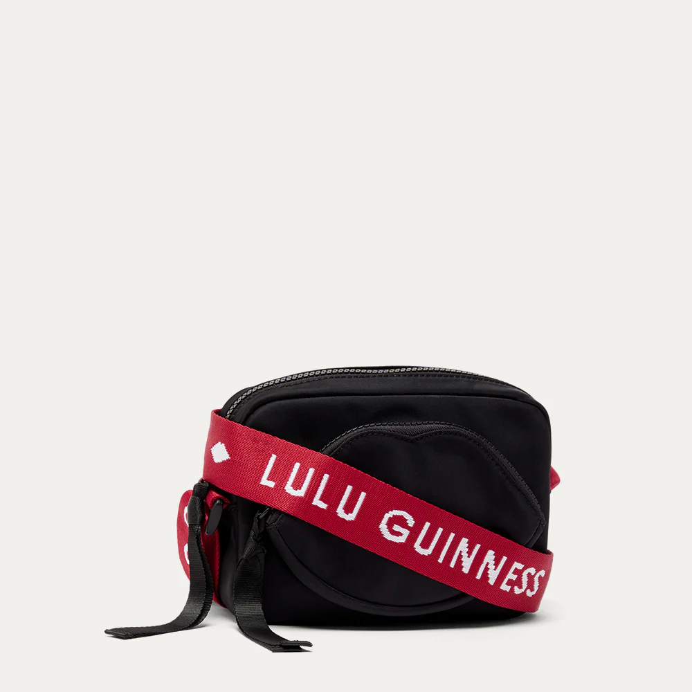 BLACK AND LULU RED PAM CROSSBODY BAG - Image 3