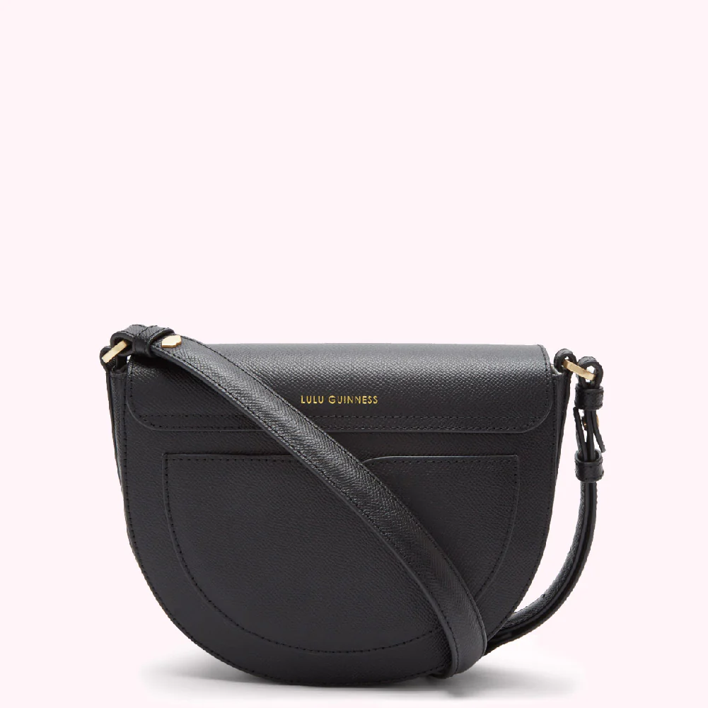 BLACK MEDIUM ESME SADDLE BAG - Image 3