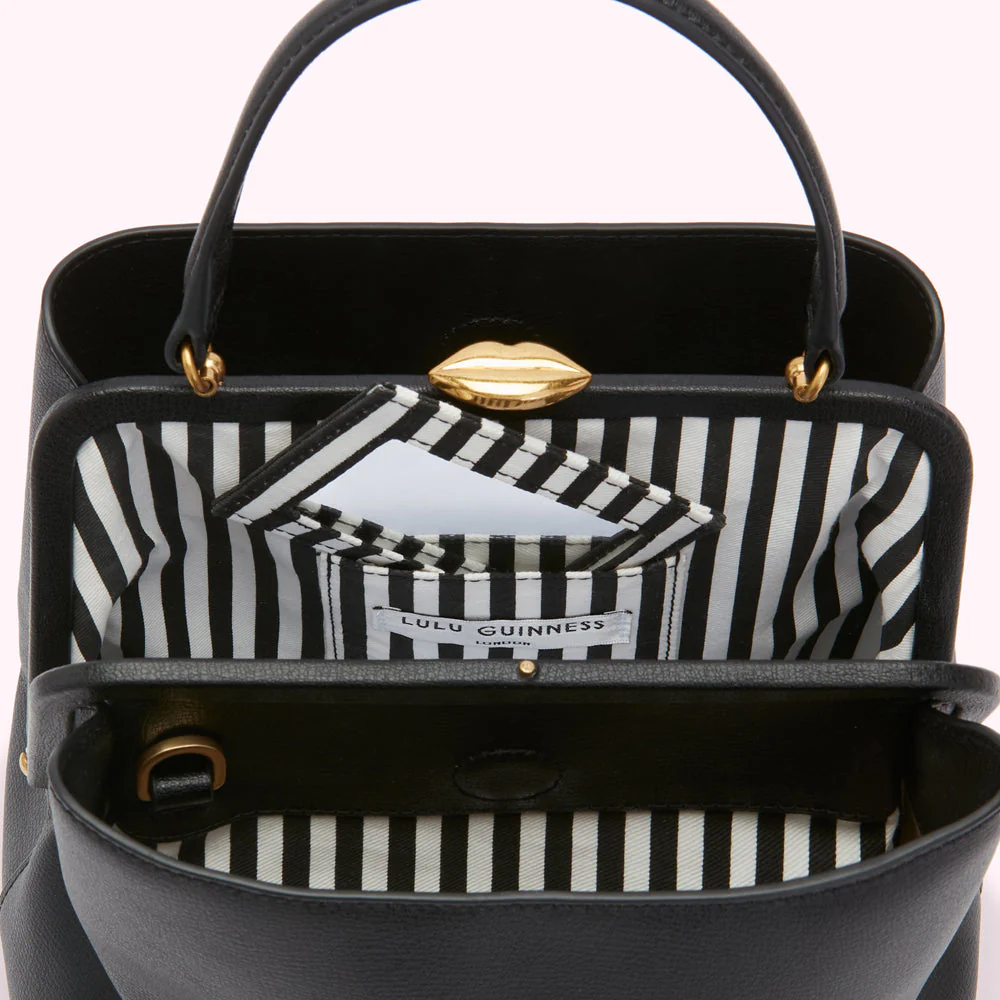 BLACK MEDIUM LEATHER RUBY - Image 5