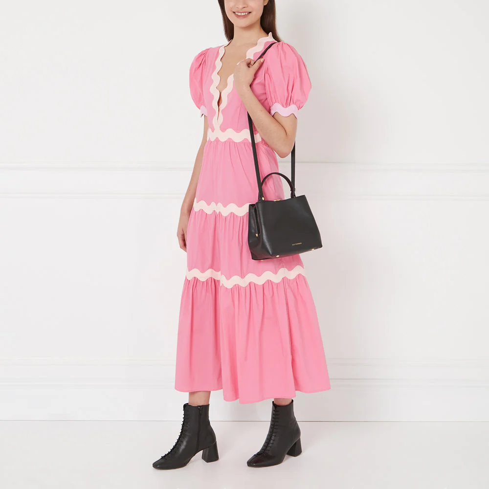 BLACK MEDIUM LEATHER RUBY - Image 8