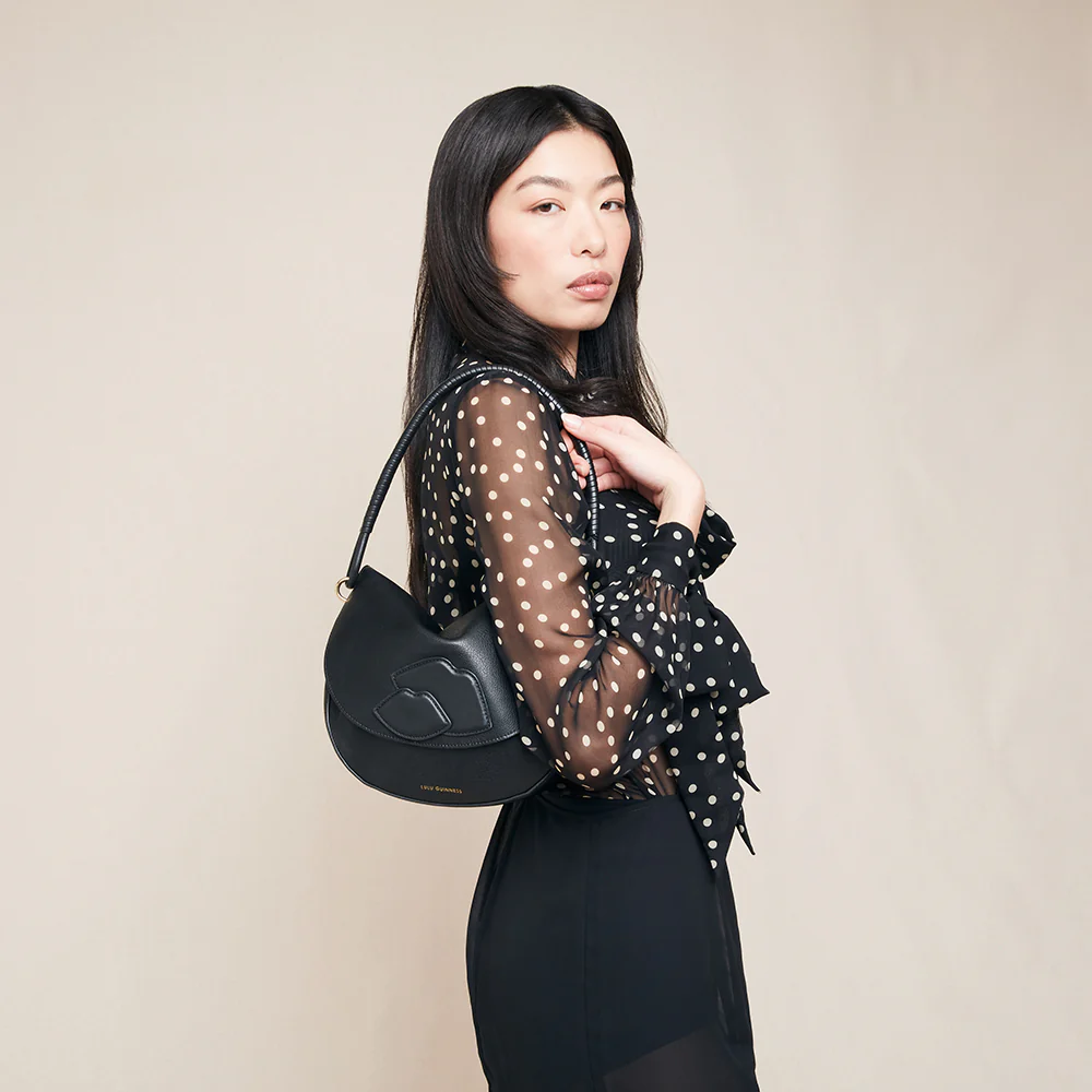 BLACK MEI SHOULDER BAG - Image 8