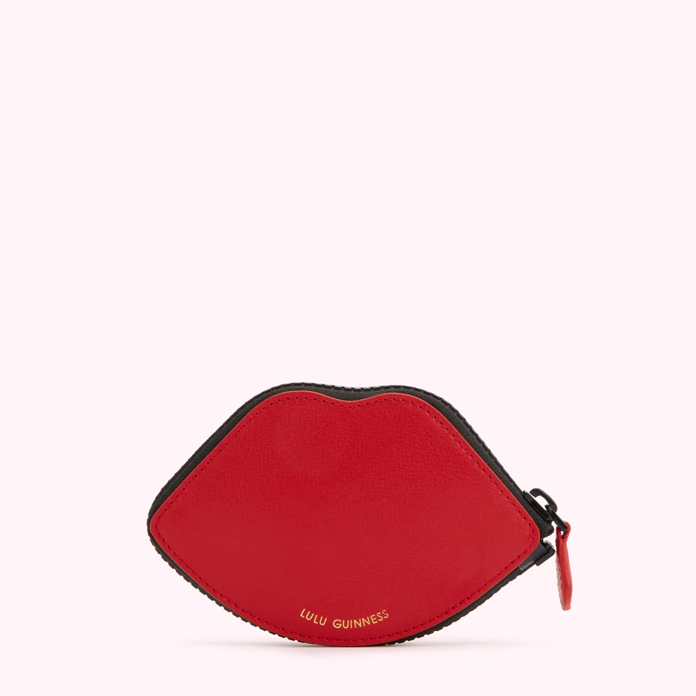 BLACK MULTI LIPS FOLDAWAY SHOPPER - Image 2