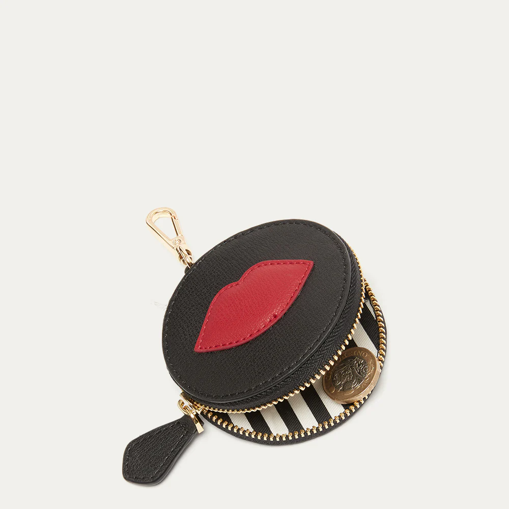 BLACK MULTI LULU LIP ORLA BAG CHARM - Image 3