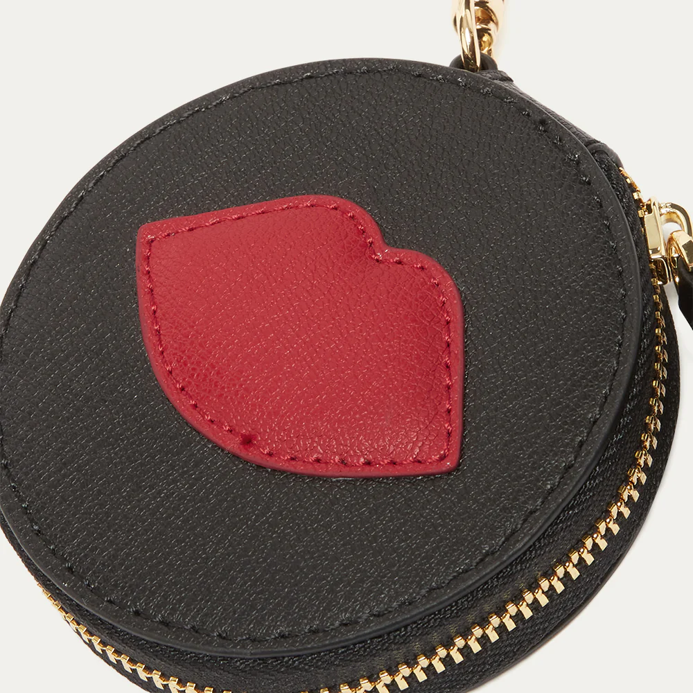 BLACK MULTI LULU LIP ORLA BAG CHARM - Image 4