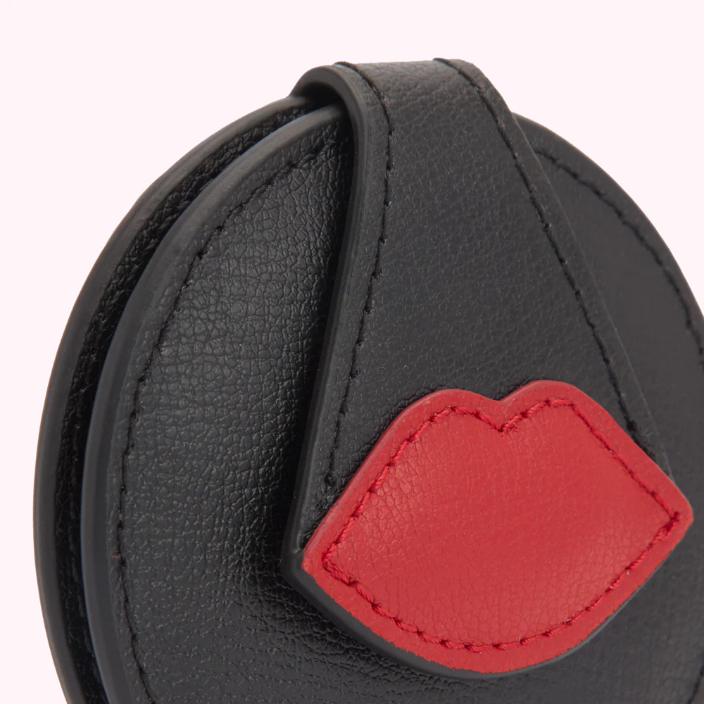 BLACK MULTI PADDED GIA COMPACT MIRROR - Image 3