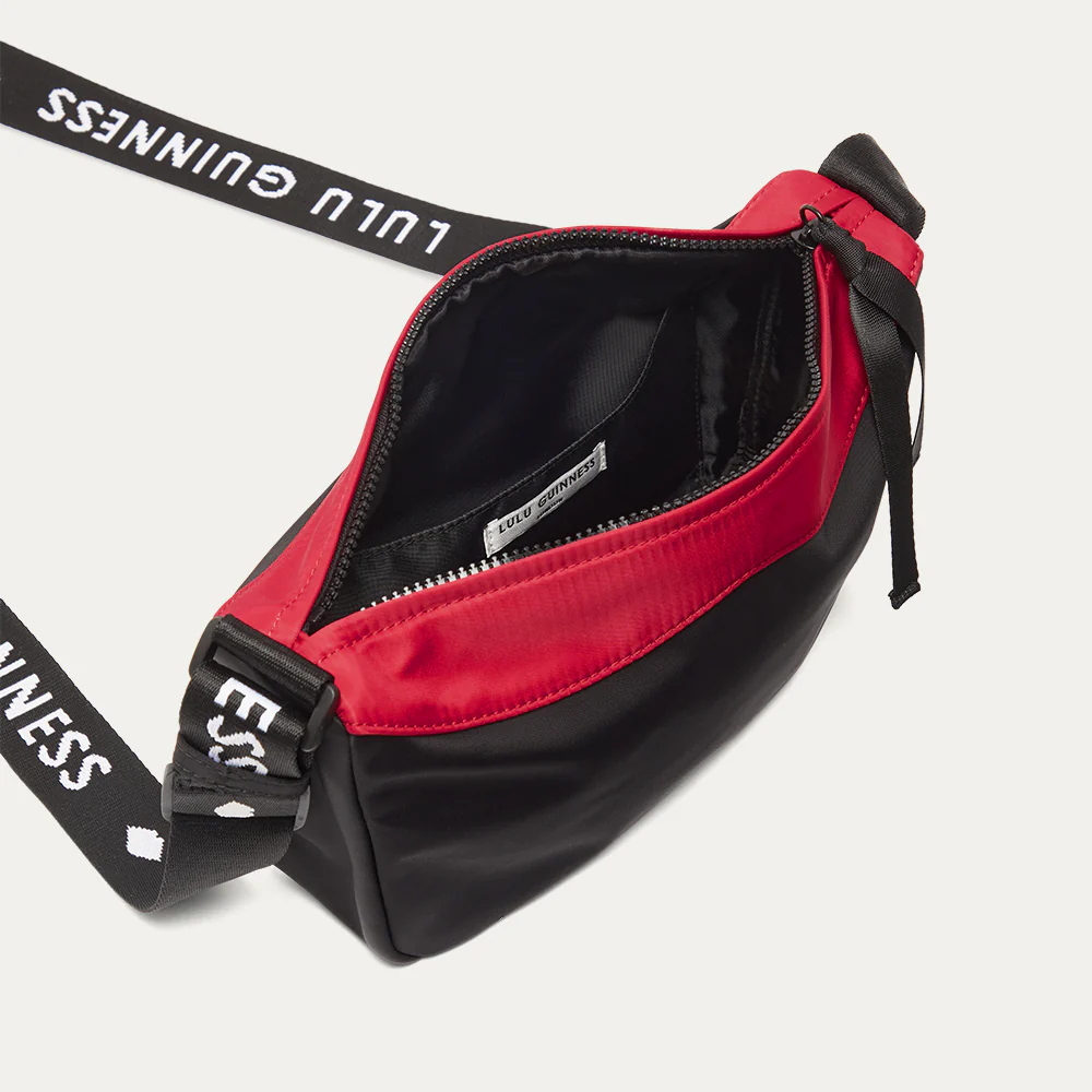 BLACK MULTI PUCKER UP LIPS BAG - Image 3