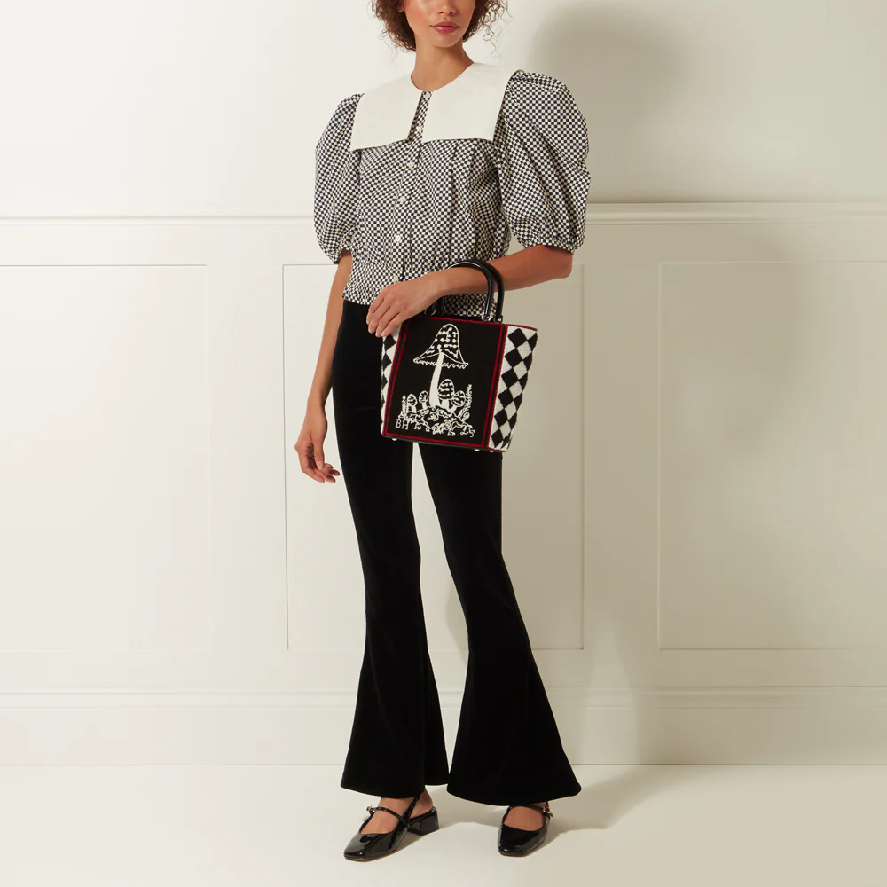 BLACK MULTI SPELLBOUND BIBI TOTE - Image 6