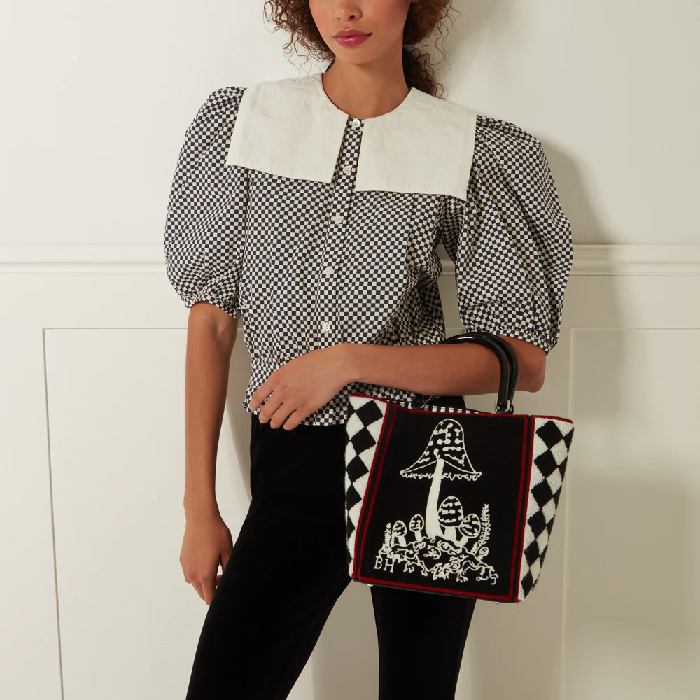 BLACK MULTI SPELLBOUND BIBI TOTE - Image 8