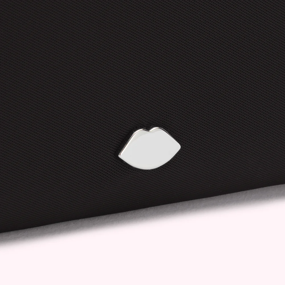 BLACK NYLON MILA WALLET - Image 3