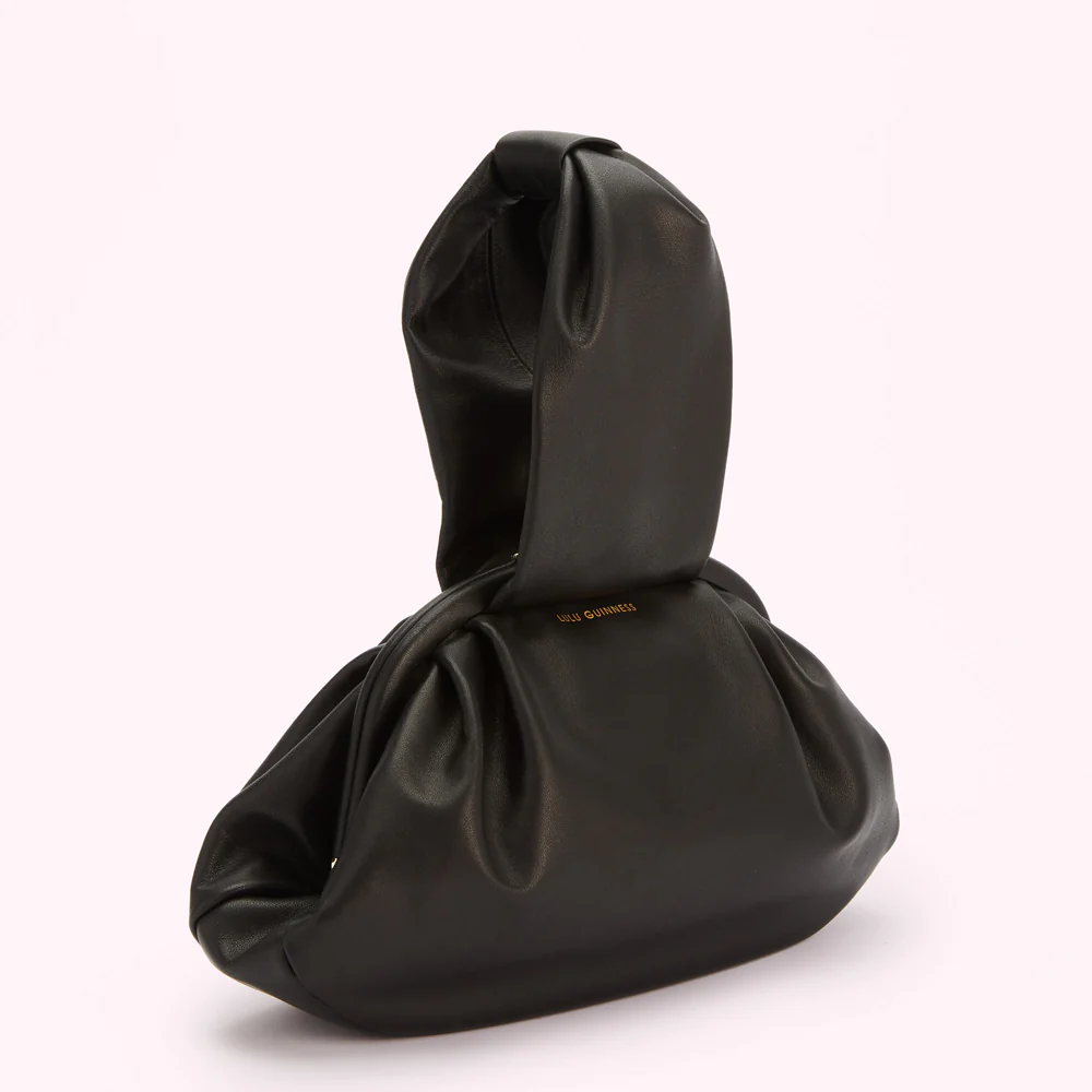 BLACK RIVA FRAME CLUTCH BAG - Image 3