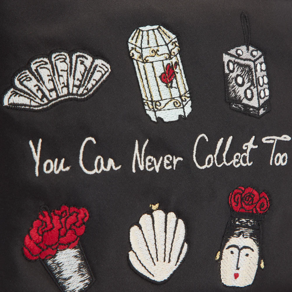 BLACK YOU CAN NEVER HAVE TOO MANY TOP ZIP POUCH - Image 3