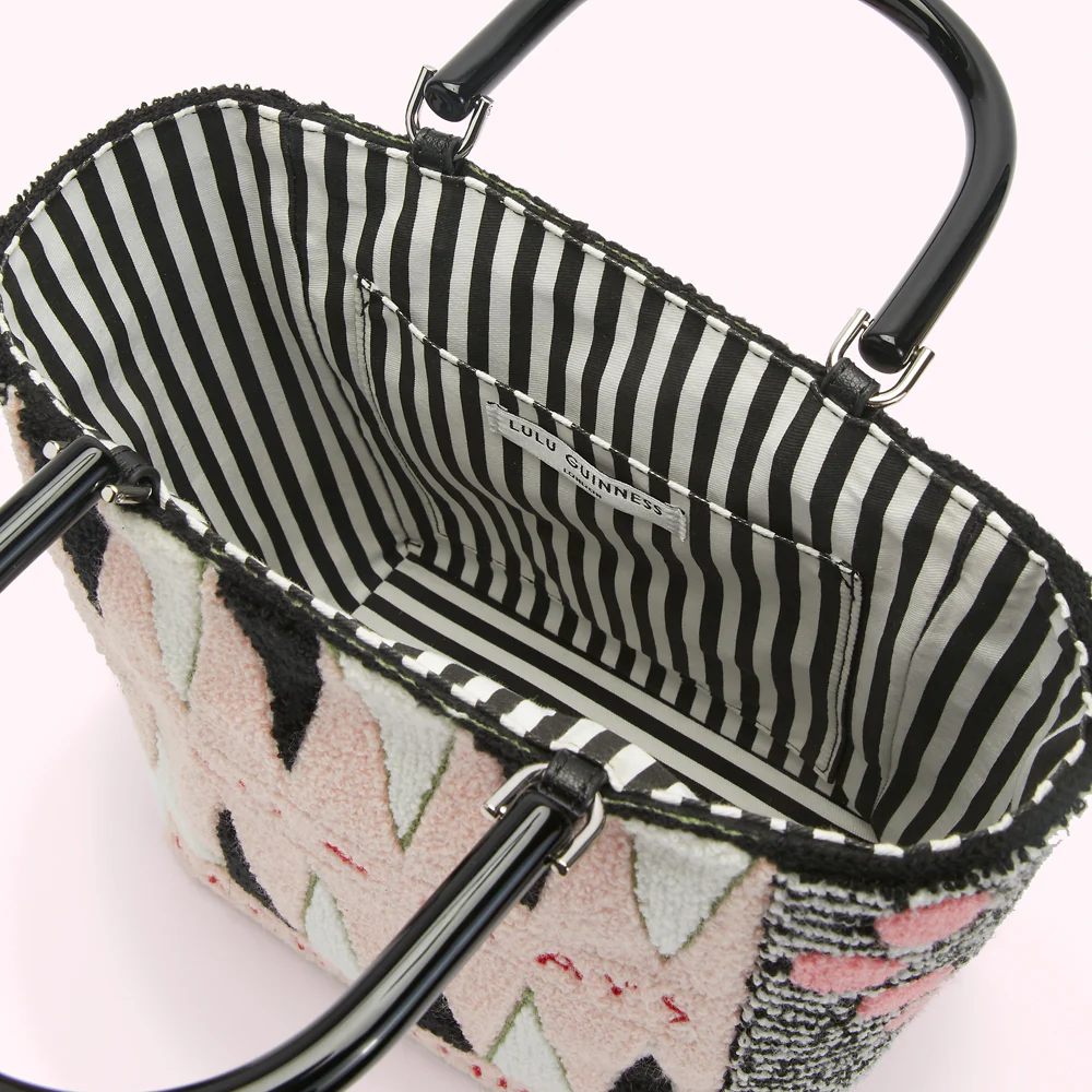 BLOSSOM BACKGAMMON BIBI TOTE - Image 4