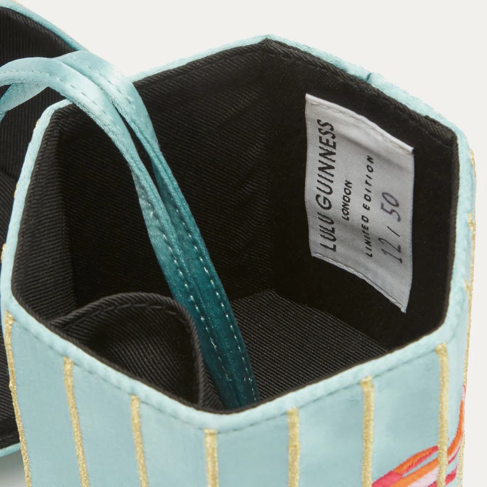 BLUE BIRDCAGE COLLECTIBLE CLUTCH BAG - Image 5