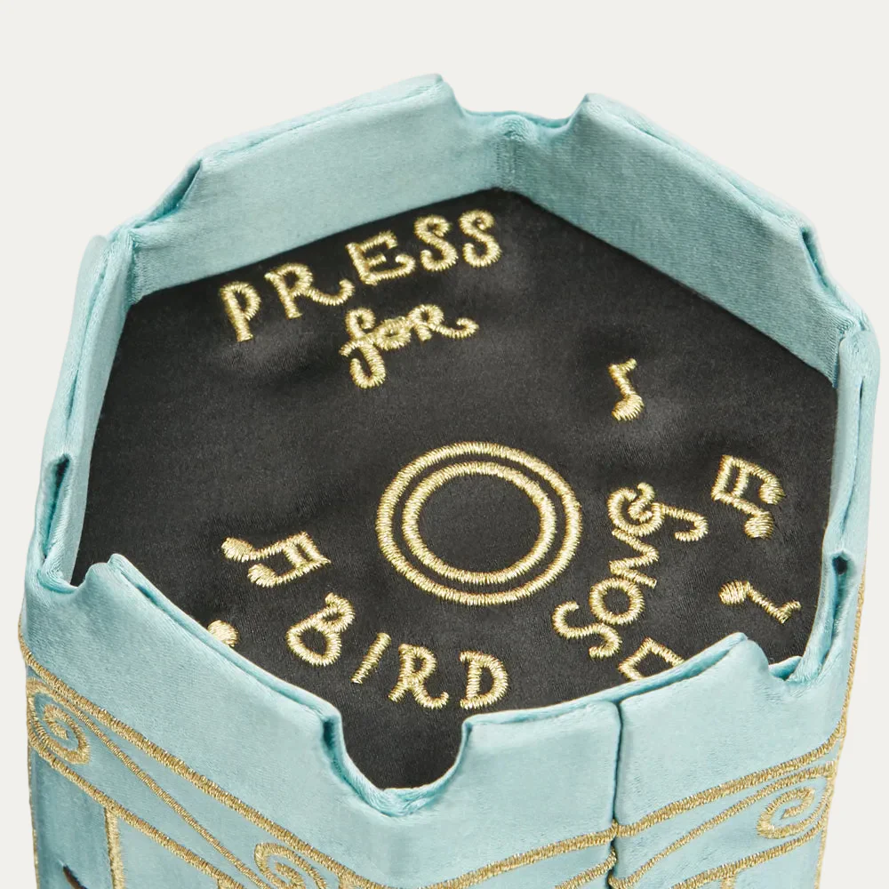 BLUE BIRDCAGE COLLECTIBLE CLUTCH BAG - Image 6
