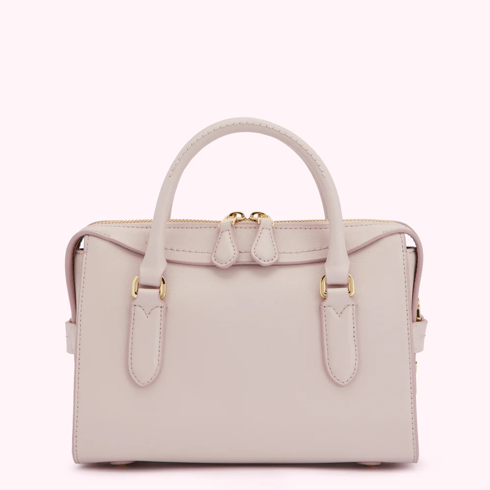 BLUSH LEATHER SMALL DYLAN HANDBAG - Image 2