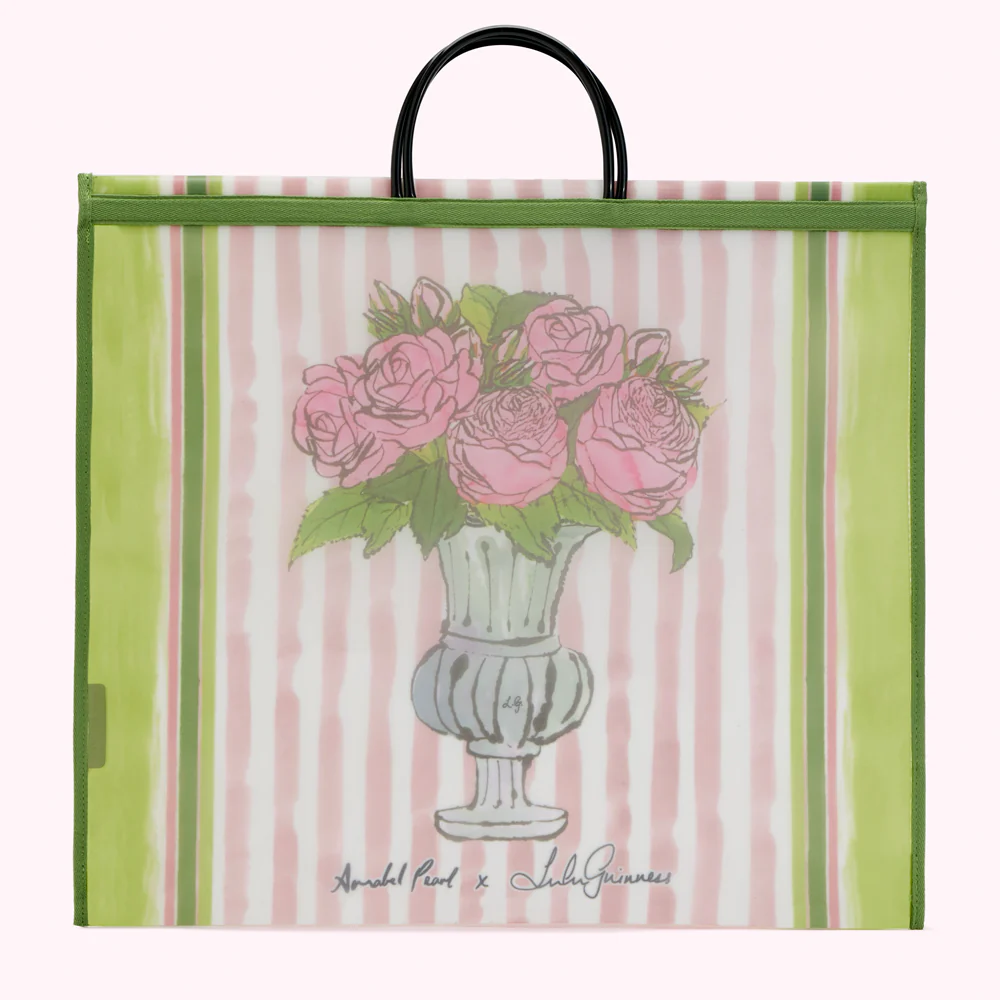 BLUSH ROSE FREIDA MESH TOTE BAG - Image 2